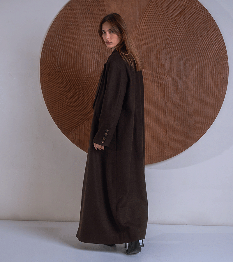 WOOL TRENCH COAT