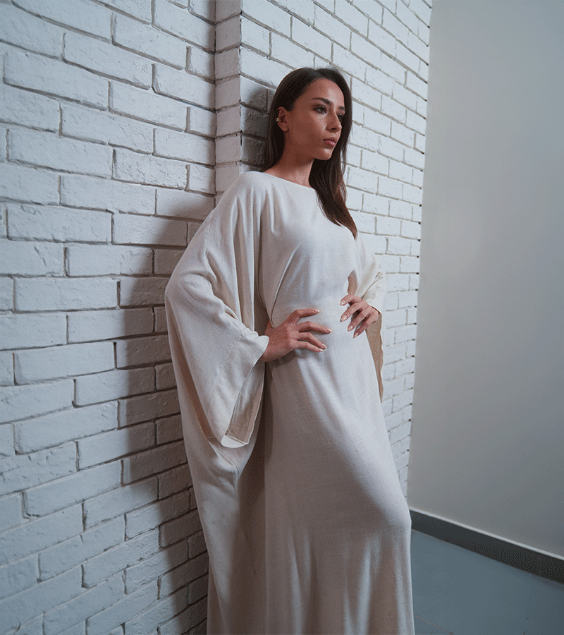 Blue Pinafore Denim Dress